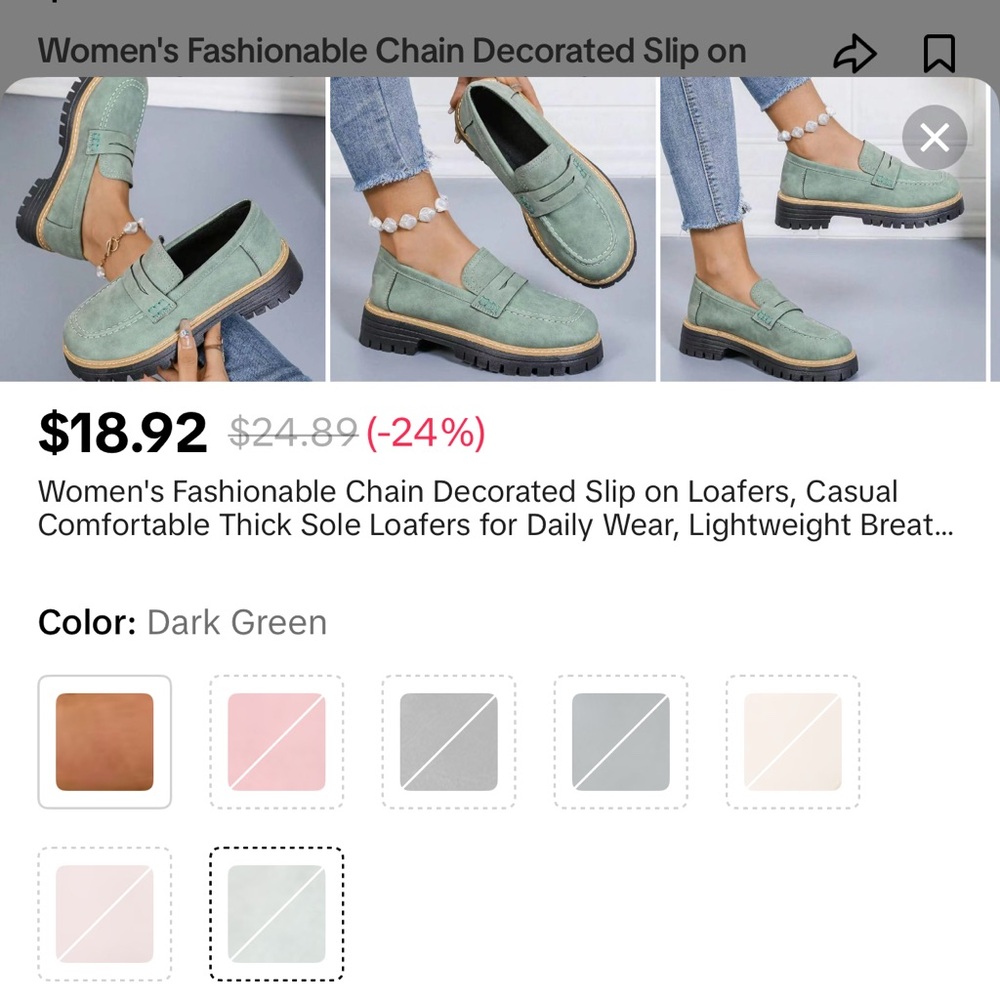 NEW FAUX SUEDE LOAFERS!